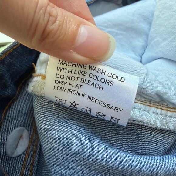 Parke 90’s Straight Jeans in Medium Wash Size 29 - Picture 6 of 6